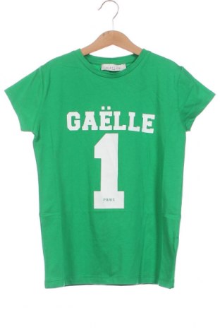 Детска тениска Gaelle Paris, Размер 13-14y/ 164-168 см, Цвят Зелен, Цена 25,97 лв.