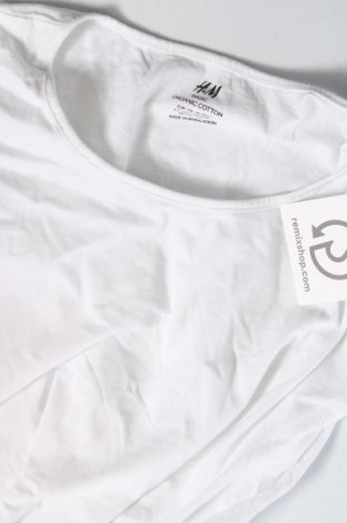 Dziecięcy T-shirt H&M, Rozmiar 14-15y/ 168-170 cm, Kolor Biały, Cena 76,77 zł
