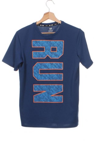 Tricou pentru copii H&M Sport, Mărime 12-13y/ 158-164 cm, Culoare Albastru, Preț 41,61 Lei
