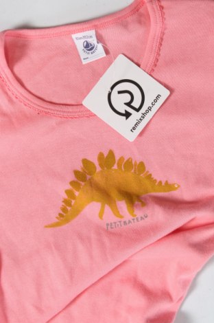Детска тениска Petit Bateau, Размер 11-12y/ 152-158 см, Цвят Розов, Цена 39,00 лв.
