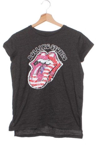 Παιδικό μπλουζάκι The Rolling Stones, Μέγεθος 12-13y/ 158-164 εκ., Χρώμα Γκρί, Τιμή 3,68 €