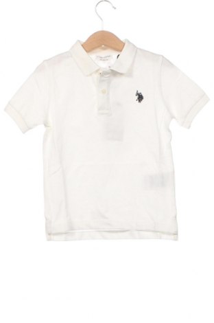 Παιδικό μπλουζάκι U.S. Polo Assn., Μέγεθος 4-5y/ 110-116 εκ., Χρώμα Λευκό, Τιμή 13,81 €