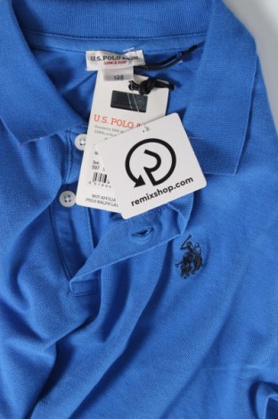 Παιδικό μπλουζάκι U.S. Polo Assn., Μέγεθος 7-8y/ 128-134 εκ., Χρώμα Μπλέ, Τιμή 24,23 €