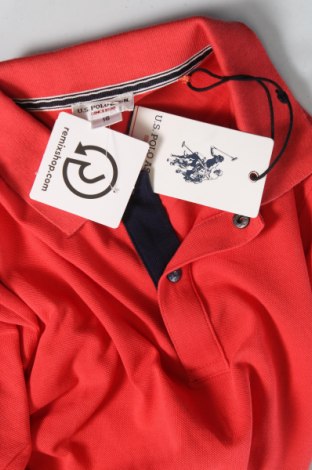 Παιδικό μπλουζάκι U.S. Polo Assn., Μέγεθος 15-18y/ 170-176 εκ., Χρώμα Κόκκινο, Τιμή 24,23 €