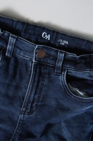 Dziecięce jeansy C&A, Rozmiar 12-13y/ 158-164 cm, Kolor Niebieski, Cena 20,47 zł
