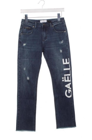 Dziecięce jeansy Gaelle Paris, Rozmiar 13-14y/ 164-168 cm, Kolor Niebieski, Cena 63,57 zł
