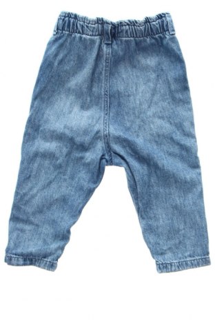 Detské džínsy  H&M, Veľkosť 9-12m/ 74-80 cm, Farba Modrá, Cena  7,00 €