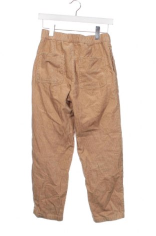 Pantaloni de catifea reiată, pentru copii Zara, Mărime 13-14y/ 164-168 cm, Culoare Bej, Preț 30,40 Lei