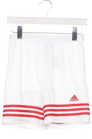 Παιδικό κοντό παντελόνι Adidas, Μέγεθος 11-12y/ 152-158 εκ., Χρώμα Λευκό, Τιμή 16,08 €
