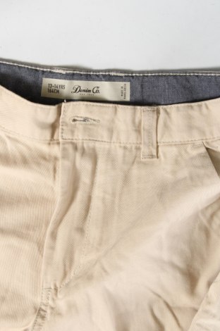 Детски къс панталон Denim Co., Размер 13-14y/ 164-168 см, Цвят Бежов, Цена 14,00 лв.