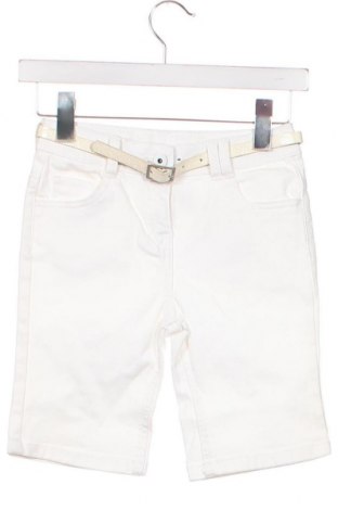 Детски къс панталон George, Размер 6-7y/ 122-128 см, Цвят Бял, Цена 15,67 лв.