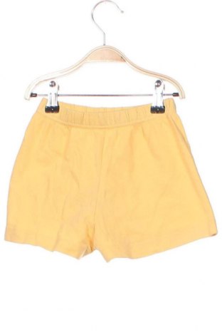Детски къс панталон Tesco, Размер 3-4y/ 104-110 см, Цвят Жълт, Цена 5,78 лв.