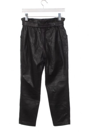 Pantaloni din piele, de copii River Island, Mărime 11-12y/ 152-158 cm, Culoare Negru, Preț 30,48 Lei