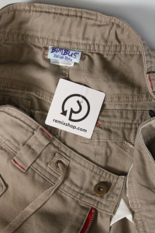 Pantaloni pentru copii Bimbus, Mărime 13-14y/ 164-168 cm, Culoare Bej, Preț 108,55 Lei