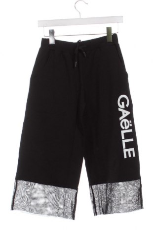 Παιδικό παντελόνι Gaelle Paris, Μέγεθος 13-14y/ 164-168 εκ., Χρώμα Μαύρο, Τιμή 17,66 €