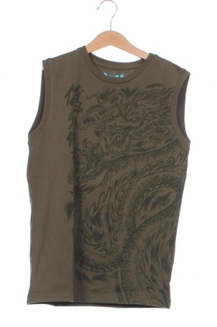 Μπλουζάκι αμάνικο παιδικό H&M, Μέγεθος 10-11y/ 146-152 εκ., Χρώμα Πράσινο, Τιμή 8,04 €