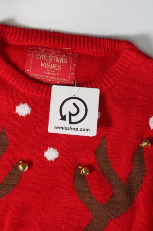 Детски пуловер, Размер 12-13y/ 158-164 см, Цвят Червен, Цена 7,48 лв.