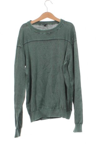 Детски пуловер, Размер 11-12y/ 152-158 см, Цвят Зелен, Цена 7,08 лв.