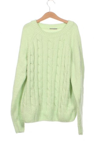 Детски пуловер, Размер 10-11y/ 146-152 см, Цвят Зелен, Цена 8,16 лв.