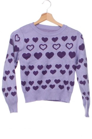 Детски пуловер, Размер 6-7y/ 122-128 см, Цвят Лилав, Цена 15,00 лв.