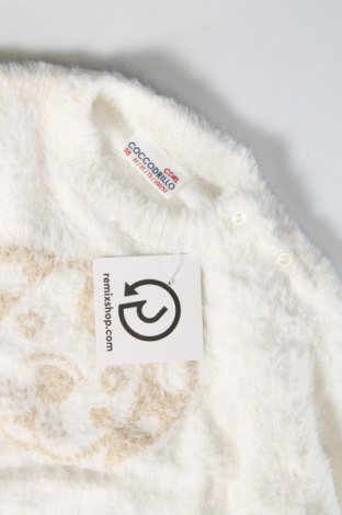 Παιδικό πουλόβερ Coccodrillo, Μέγεθος 2-3y/ 98-104 εκ., Χρώμα Λευκό, Τιμή 9,12 €