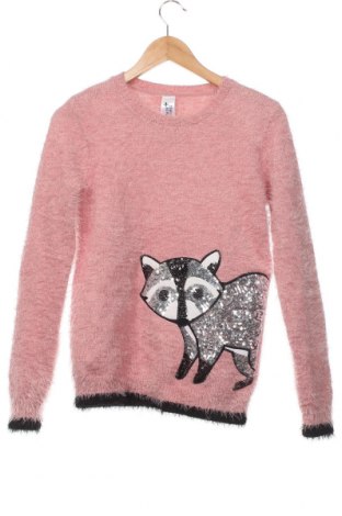 Детски пуловер Here+There, Размер 12-13y/ 158-164 см, Цвят Розов, Цена 8,06 лв.