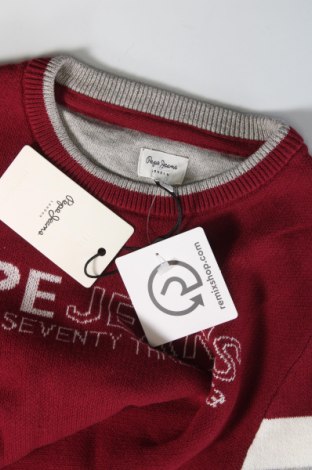 Παιδικό πουλόβερ Pepe Jeans, Μέγεθος 7-8y/ 128-134 εκ., Χρώμα Κόκκινο, Τιμή 17,86 €