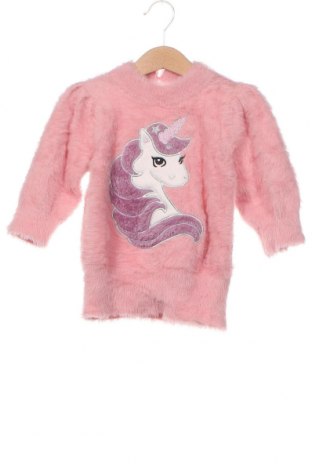 Детски пуловер Sinsay, Размер 2-3y/ 98-104 см, Цвят Розов, Цена 7,64 лв.