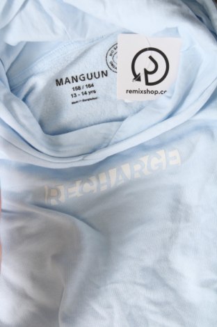 Παιδικό φούτερ Manguun, Μέγεθος 12-13y/ 158-164 εκ., Χρώμα Μπλέ, Τιμή 13,61 €