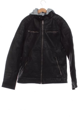 Detská kožená bunda , Veľkosť 12-13y/ 158-164 cm, Farba Čierna, Cena  17,78 €