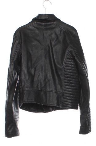 Dětská kožená bunda  H&M, Velikost 10-11y/ 146-152 cm, Barva Černá, Cena  456,00 Kč