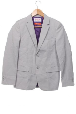 Детско сако Oppo Suits, Размер 13-14y/ 164-168 см, Цвят Сив, Цена 14,08 лв.