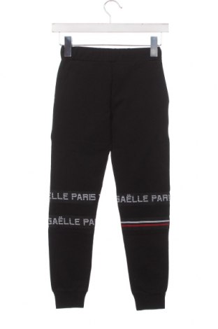 Pantaloni de trening, pentru copii Gaelle Paris, Mărime 9-10y/ 140-146 cm, Culoare Negru, Preț 213,00 Lei