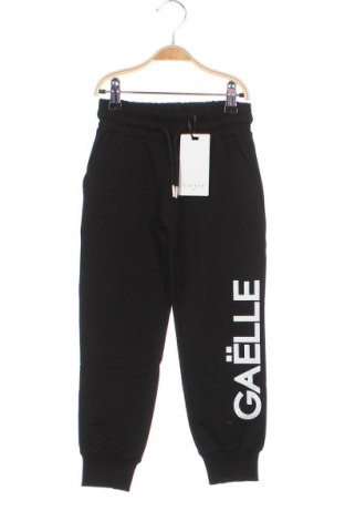 Pantaloni de trening, pentru copii Gaelle Paris, Mărime 3-4y/ 104-110 cm, Culoare Negru, Preț 106,47 Lei