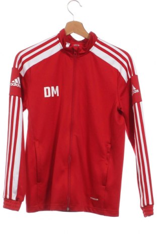 Bluză de trening, pentru copii Adidas, Mărime 13-14y/ 164-168 cm, Culoare Roșu, Preț 22,66 Lei