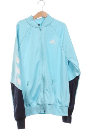Παιδικό αθλητικό πάνω φόρμα Adidas, Μέγεθος 13-14y/ 164-168 εκ., Χρώμα Μπλέ, Τιμή 18,60 €