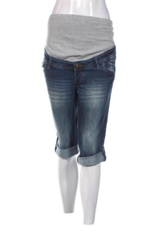 Γυναικείο κοντό παντελόνι εγκυμοσύνης Yessica, Μέγεθος M, Χρώμα Μπλέ, Τιμή 3,89 €