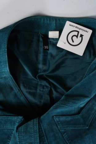 Lederrock H&M Divided, Größe S, Farbe Grün, Preis 7,20 €