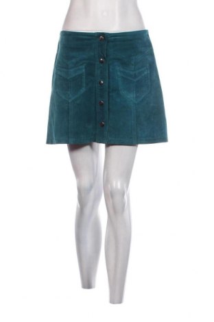 Δερμάτινη φούστα H&M Divided, Μέγεθος S, Χρώμα Πράσινο, Τιμή 7,20 €