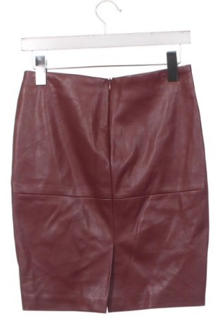 Kožená sukňa  Ichi, Veľkosť XS, Farba Červená, Cena  1,64 €