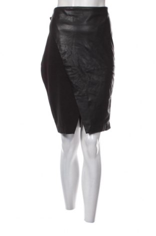 Kožená sukně  Lindex, Velikost L, Barva Černá, Cena  66,00 Kč