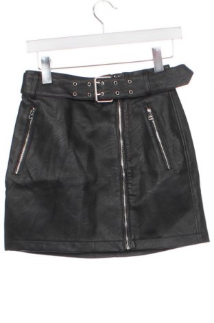 Δερμάτινη φούστα Topshop, Μέγεθος XS, Χρώμα Μαύρο, Τιμή 21,52 €