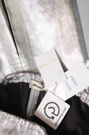 Δερμάτινη φούστα Zadig & Voltaire, Μέγεθος S, Χρώμα Χρυσαφί, Τιμή 100,11 €