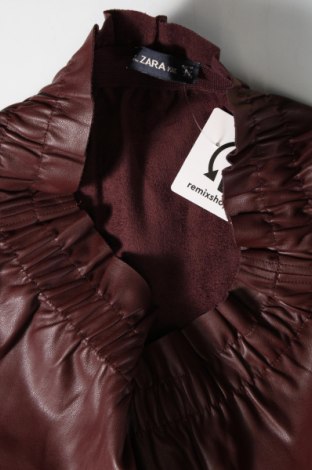 Lederrock Zara Knitwear, Größe M, Farbe Rot, Preis € 2,56
