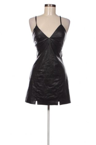 Kožené šaty  Bershka, Veľkosť S, Farba Čierna, Cena  16,44 €
