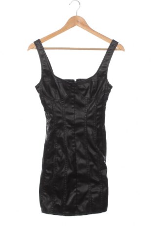 Δερμάτινο φόρεμα Bershka, Μέγεθος S, Χρώμα Μαύρο, Τιμή 6,97 €