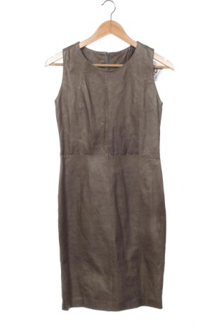 Δερμάτινο φόρεμα Leonardo, Μέγεθος XS, Χρώμα Γκρί, Τιμή 8,90 €