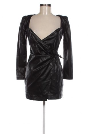 Δερμάτινο φόρεμα Zara, Μέγεθος XS, Χρώμα Μαύρο, Τιμή 8,91 €