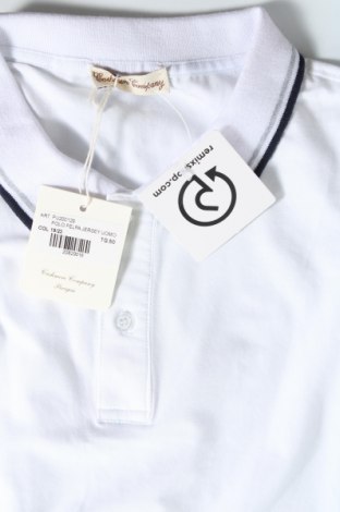 Мъжка блуза Cashmere Company, Размер L, Цвят Бял, Цена 111,52 лв.