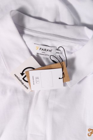Мъжка блуза Farah, Размер XXL, Цвят Бял, Цена 40,80 лв.